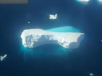 Packeis vor Grönland