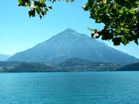 Berg Niesen und Thuner See