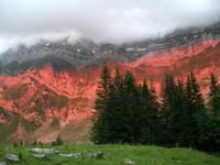 Schwägalp, Alpenglühen