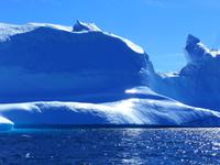 Packeis vor Tasilaq in Grönland