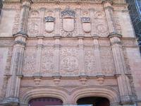 Fassade der Universität in Salamanca