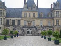 Fontainebleau, Hufeisentreppe