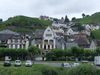 Blick auf Ürzig an der Mosel