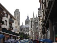 Rouen im Nieselregen