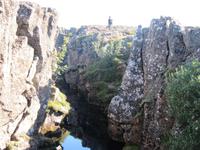 Plattenspalt in Pingvellir