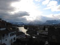 Thun - Blick zum Thunersee