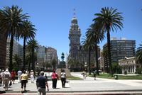 Der Unabhängigkeitsplatz in Montevideo