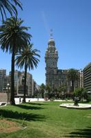 Der Unabhängigkeitsplatz in Montevideo