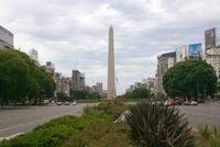 Der berühmte Obelisk in Buenos Aires