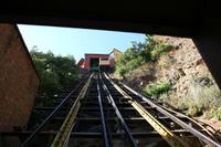 Fahrt mit einem der berühmten Aufzüge in ValparaÃ­so