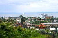 Blick auf die Bucht von Puerto Montt
