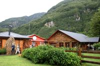 Restaurant im Rio Simpson Tal