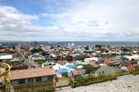 Blick über Punta Arenas