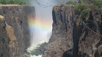 Regenbogen am Wasserfall