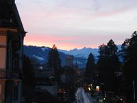 Abendstimmung Über Interlaken