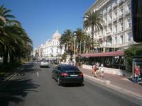 entlang der Promenade der Engländer