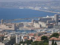 Blick auf Marseille