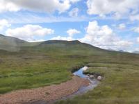 Zugfahrt nach Upper Tyndrum - Landschaft