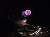 Feuerwerk über der Festung Ehrenbreitstein