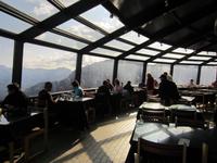 Frühstück auf dem Sulphur Mountain