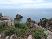 Klippenwanderung in Richtung Beauport