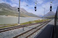 Fahrtimpressionen Bernina-Express
