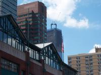 World Trade Center im Bau