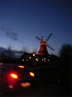 Greetsiel, MÜhle bei Nacht