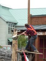 Lumberjack-Show in Ketchikan