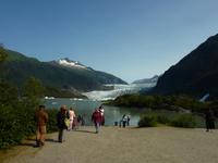 Zu Besuch am Mendenhall Gletscher in Juneau - Alaska
