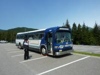 Unser Oldtimer-Ausflugsbus in Juneau