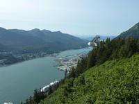 Der Hafen von Juneau