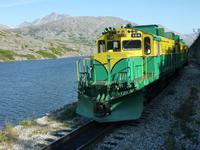 Unterwegs mit der Whitepass & Yukon Railway