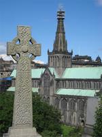 Glasgow - Blick auf Kathedrale