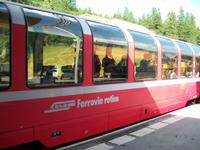 Fahrt mit dem Bernina- Express
