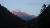 Alpenglühen Flüeli-Ranft