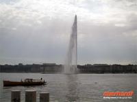 Der Jet d eau in Genf