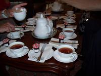 Cream Tea im Chateau La Chaire