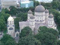 Orthodoxe Kathedrale in Riga