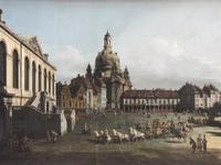 In der Eremitage - Dresden von Canaletto