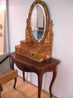 Spiegelkomode aus Bernstein