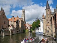 Tolle Kulisse in Brügge