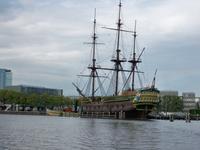 Museumsschiff in Amsterdam