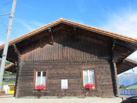 Pontresina, am Bahnhof