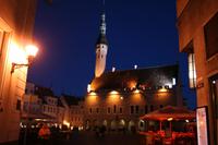 Tallinn bei Nacht