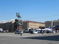 Denkmal des Zaren Nikolaus I. auf dem Isaaksplatz