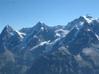 Ausflug zum Schilthorn - Blick zu Eiger, Mönch und Jungfrau