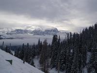 Blick vom Dobratsch in die Julischen Alpen