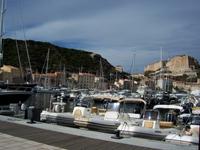 Im Hafen von Bonifacio