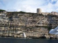 187 in den Fels Geschlagene Stufen Führen zum Meer